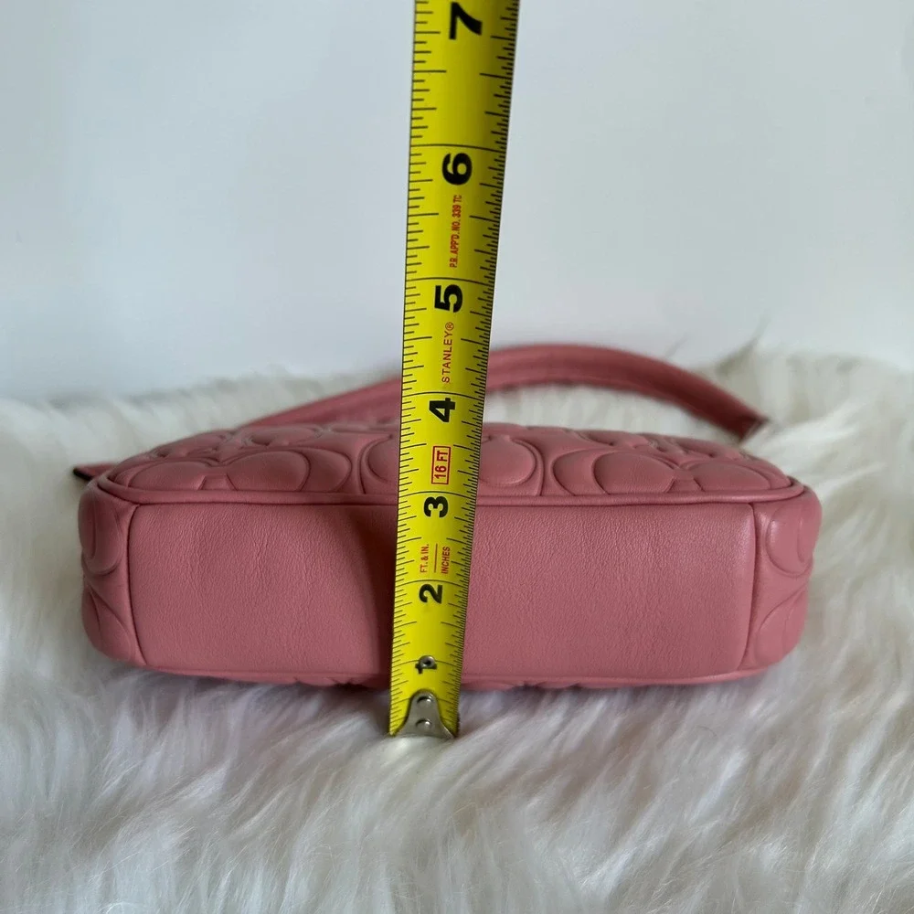 Coach Nolita 19 Pink‎ Quilted Leather Shoulder Bag Excellent